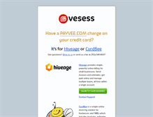 Tablet Screenshot of payvee.com